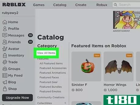 Image titled Get Free Stuff on Roblox Step 3