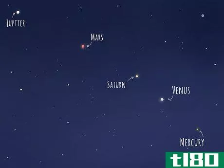 Image titled Find Planets In The Night Sky Step 3