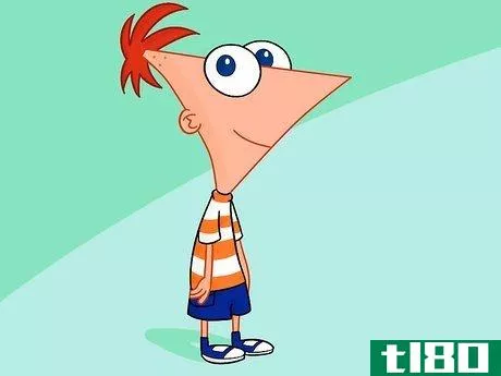 Image titled Draw Phineas Flynn from Phineas and Ferb Step 20