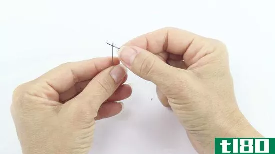 如何缝一针(do a split stitch)