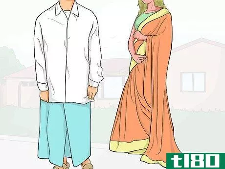 Image titled Dress in India Step 7