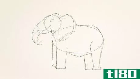 Image titled Draw an Elephant Step 6
