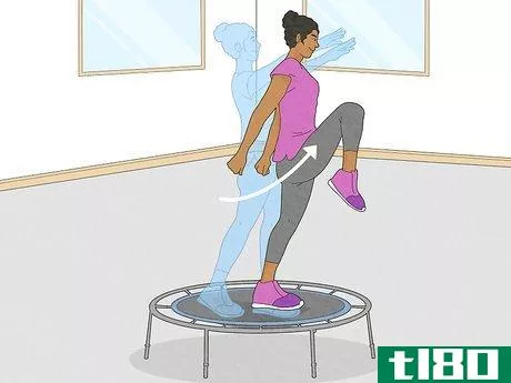 Image titled Exercise on a Trampoline Step 7