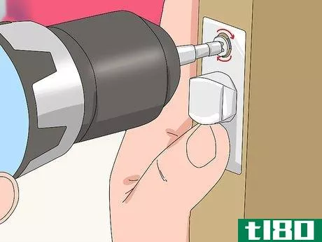 Image titled Fit a Door Handle Step 10