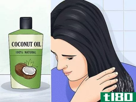 Image titled Do You Put Coconut Oil on Wet or Dry Hair Step 3