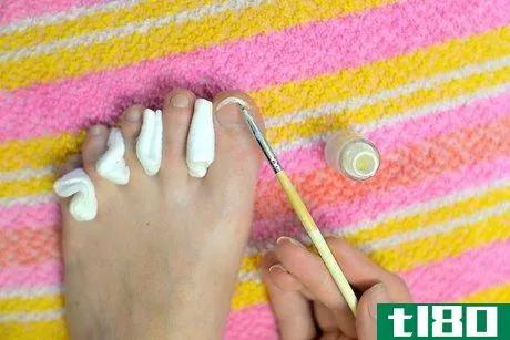 Image titled Do a French Pedicure Step 7