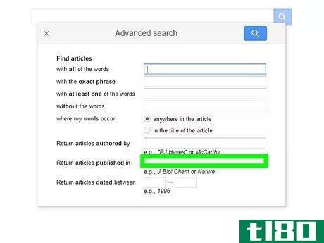 Image titled Do an Advanced Search on Google Scholar Step 7