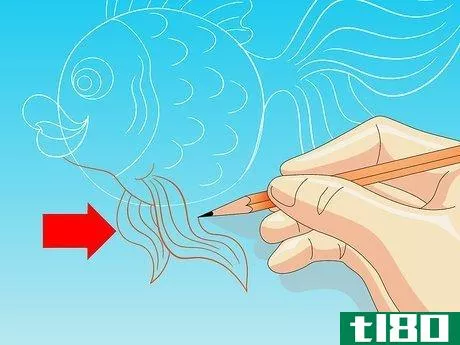 Image titled Draw a Cartoon Fish Step 6