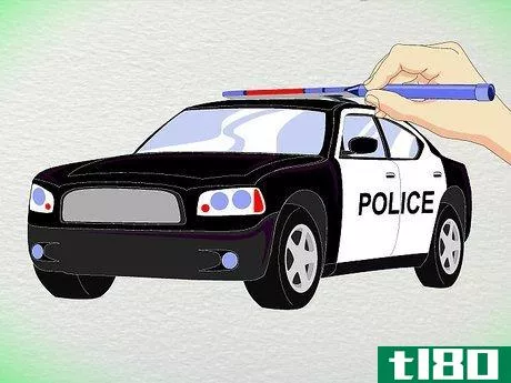 Image titled Draw a Police Car Step 13