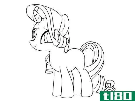 Image titled Draw My Little Ponies Step 13