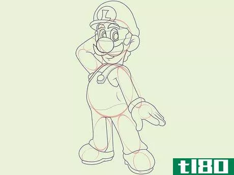 Image titled Draw Mario and Luigi Step 10