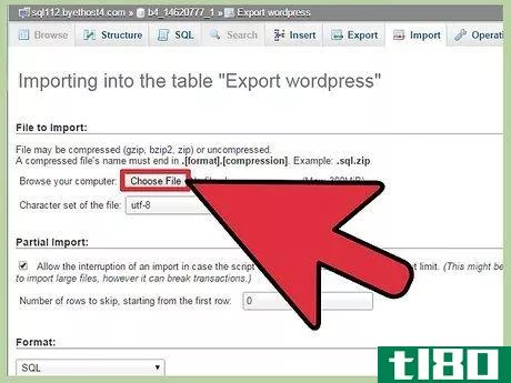 Image titled Export and Import a Wordpress Blog Step 12