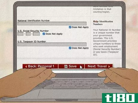 Image titled Fill Out the DS 160 Form Online for a US Visa Step 5