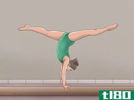 Image titled Do to Back Walkovers on the Beam Step 14