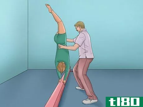 Image titled Do to Back Walkovers on the Beam Step 16
