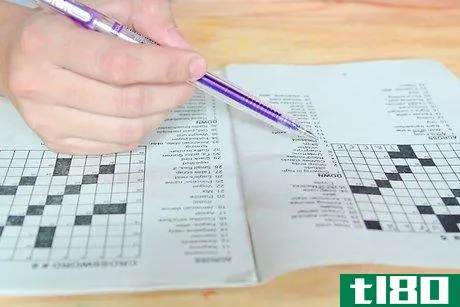 Image titled Finish a Crossword Puzzle Step 4