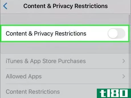 Image titled Disable Restrictions on an iPhone Step 5