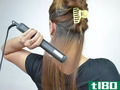 Image titled Flat Iron Hair Step 10