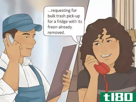 如何扔掉冰箱(dispose of a fridge)
