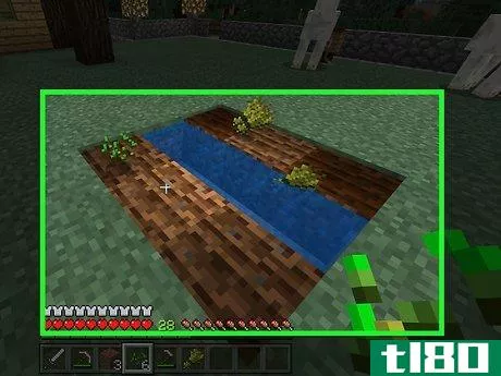 Image titled Farm Crops in Minecraft Step 7