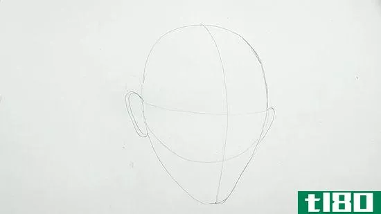 如何画一个人头(draw a human head)