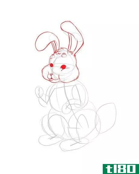 Image titled Draw the Easter Bunny Step 3