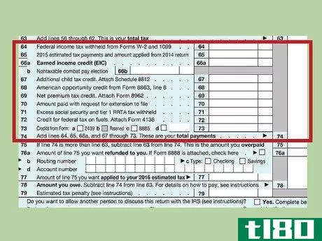 Image titled Fill out IRS Form 1040 Step 23