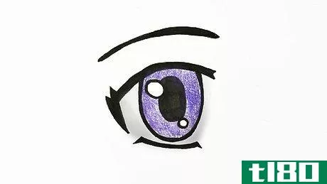 Image titled Draw Anime Eyes Step 15