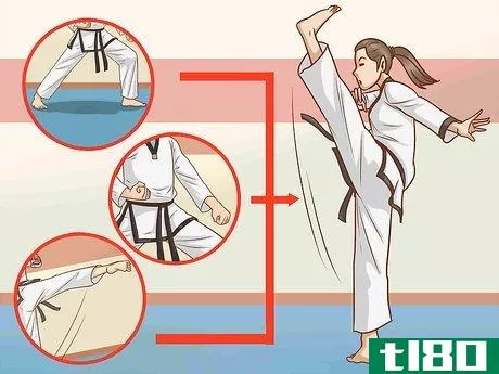 Image titled Get Better in Tae kwon do Poomsae Step 12