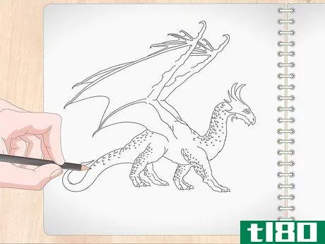 Image titled Draw a Dragon Step 11