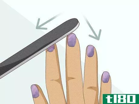 Image titled File Down Gel Nails at Home Step 12