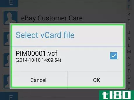 Image titled Export Contacts and Media Files from a Blackberry to an Android Step 6