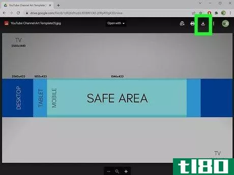 Image titled Download YouTube Channel Art Templates for Free Step 5