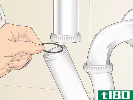 Image titled Fix a Leaky Sink Drain Pipe Step 5