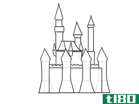 Image titled Draw a Castle Step 19