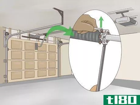Image titled Fix a Garage Door Spring Step 2