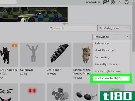 Image titled Get Free Stuff on Roblox Step 5