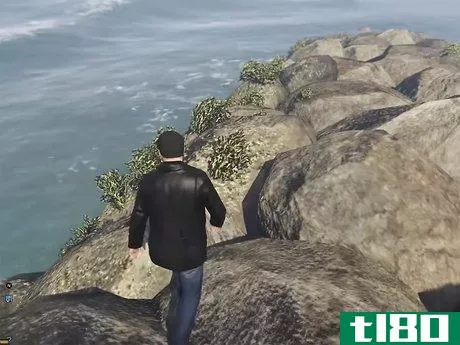 Image titled Dive and Swim Underwater in GTA V Step 1