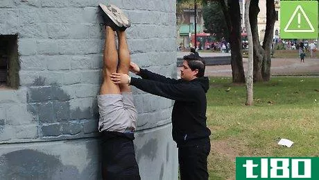 Image titled Do a Handstand on the Wall Step 11
