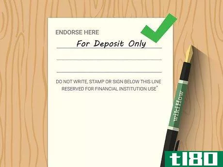 Image titled Endorse a Check Step 6