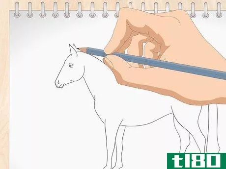Image titled Draw a Simple Horse Step 15