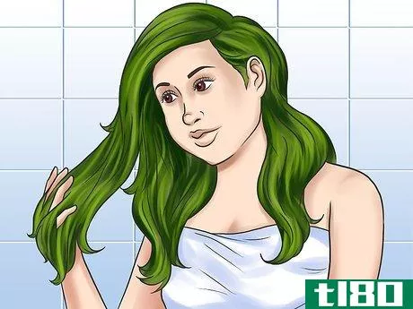 Image titled Dye Your Hair Green Step 10