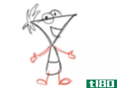 Image titled Draw Phineas Flynn from Phineas and Ferb Step 24