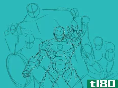 Image titled Draw the Avengers Step 7