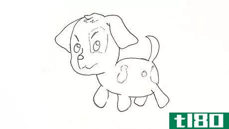 Image titled Draw a Puppy Step 7