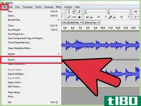 Image titled Extract the Audio From an MPEG Video File With Audacity Step 9
