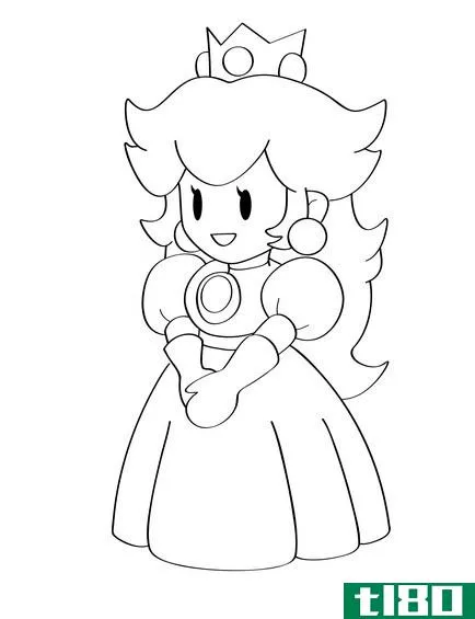 Image titled How to Draw Princess Peach Step 11