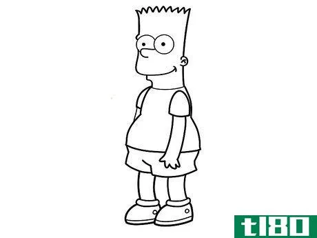 Image titled Draw Bart Simpson Step 28