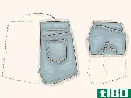 Image titled Fold Shorts Step 2