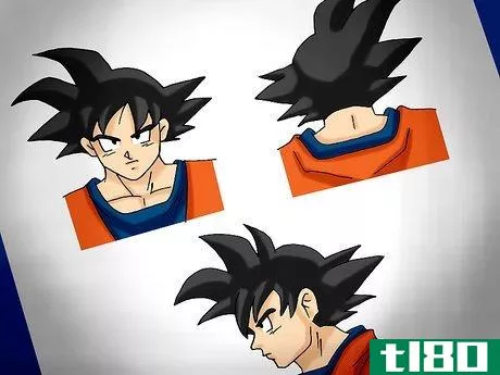 Image titled Do Goku Hair Step 1